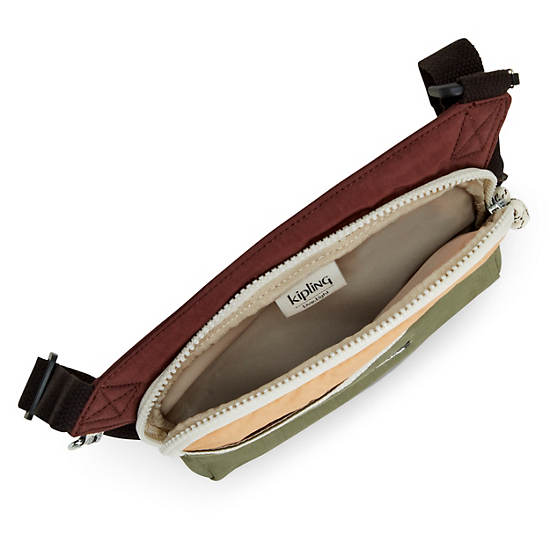 Sacs Crossbody Kipling Almiro Vert Olive | FR 2160CT